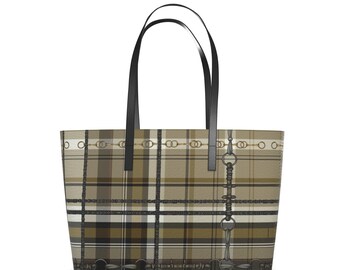 Equestrian Authentic Nappa Leather Kenway Evening Bag Elegant Chaos Bit Leather Bag. Original Art Work