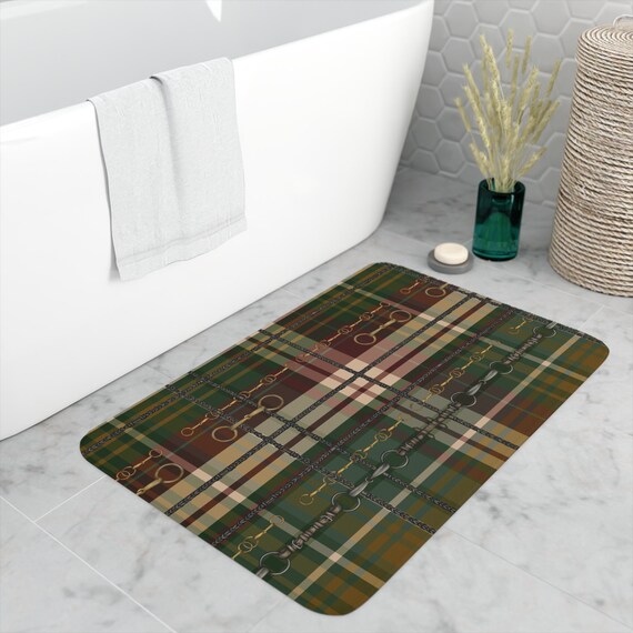 Alfombrilla De Baño Fórmula 1 Red De Carreras De Coches Y La Bandera A