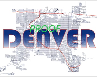 Denver Street Map