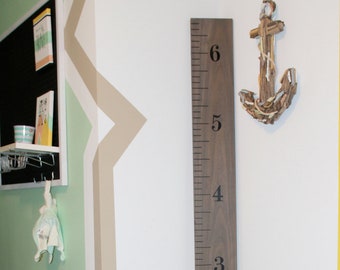 Growth Chart Ruler - Wooden Growth Chart - Ruler Growth Chart - Growth Chart