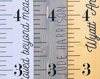 Height Chart Ruler, Growth Chart, Kid Height Board