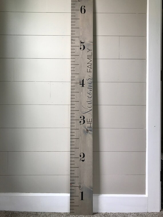 Growth Chart Ruler