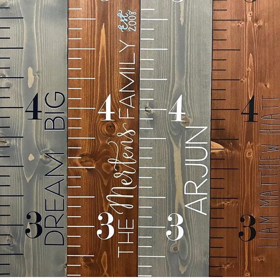 Etsy Growth Chart Wood