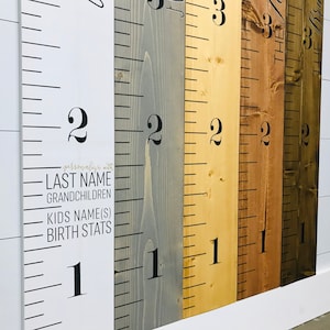 Growth Chart Measuring Stick for Kid, Height Chart Ruler image 2
