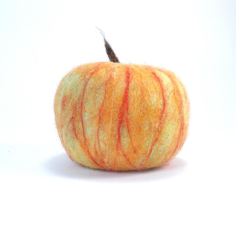Real size Felted apple Home decor Kitchen decor felt wool decor felt wool apple Needle Felted Apple in natural size