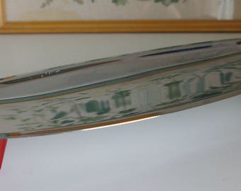 Retro Serving Tray Glo-Hill Chrome with Bakelite Legs