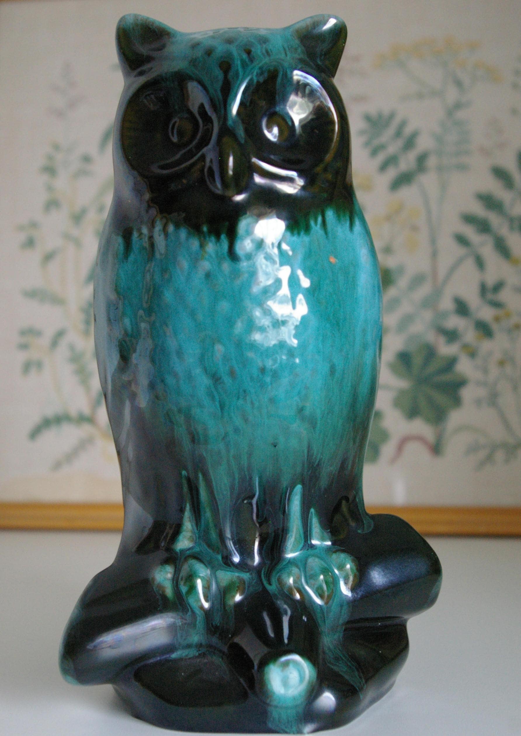 Sculpture Vintage Blue Mountain Pottery Owl Art & Collectibles