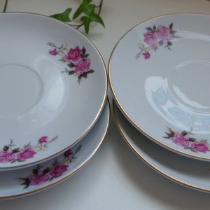 Regent Fine China tea saucer plates