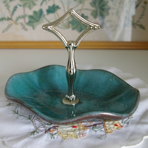Blue Mountain Pottery Tray with Handle