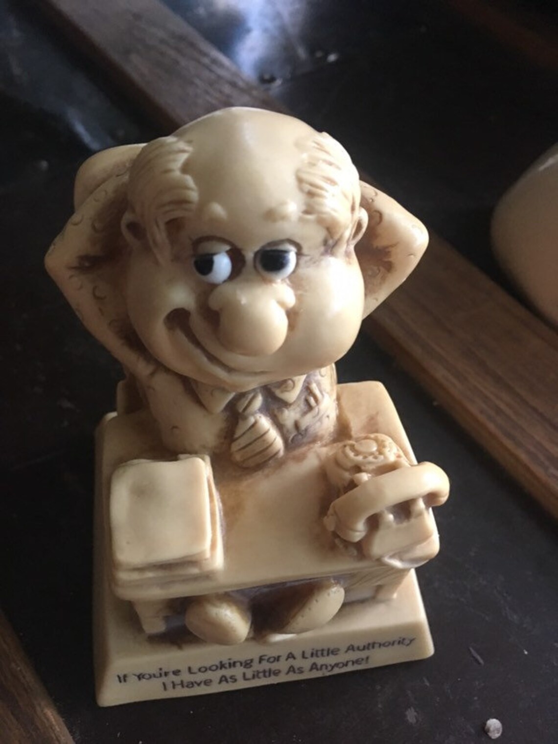 Vintage W & R Berrie Sculpture Office Boss Authority Funny | Etsy