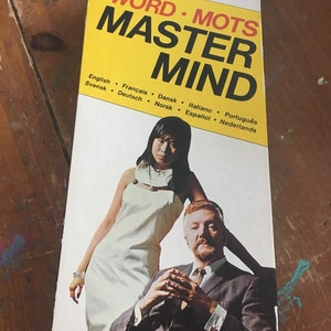 Vintage Word Mastermind-spel av Parker