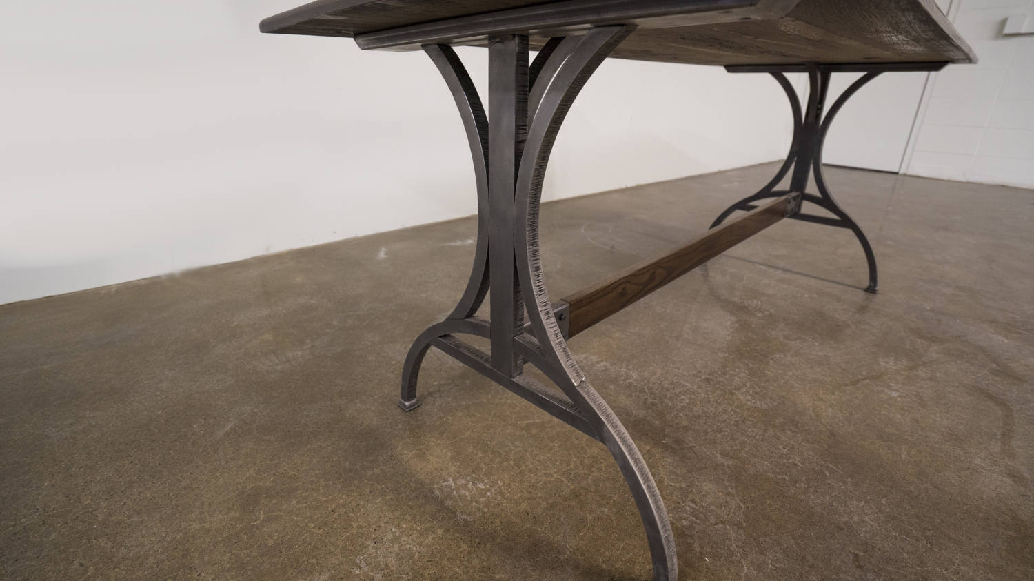 El MONROE escritorio de roble blanco recuperado / por | Etsy