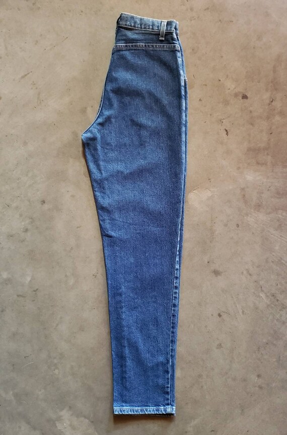 1980's 90's French Dressing Stretch Jeans / High Wais… Gem
