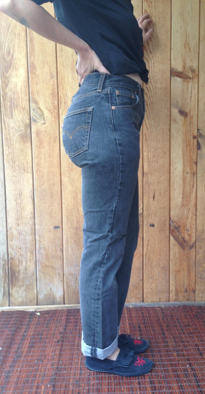 Vintage 1990's Levi's 501 Women / Slim Fit Straight | Etsy