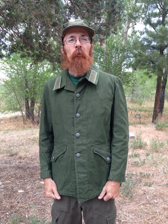 1970's Swedish Military Jacket / Dated 1976 / Green / Euro - Etsy