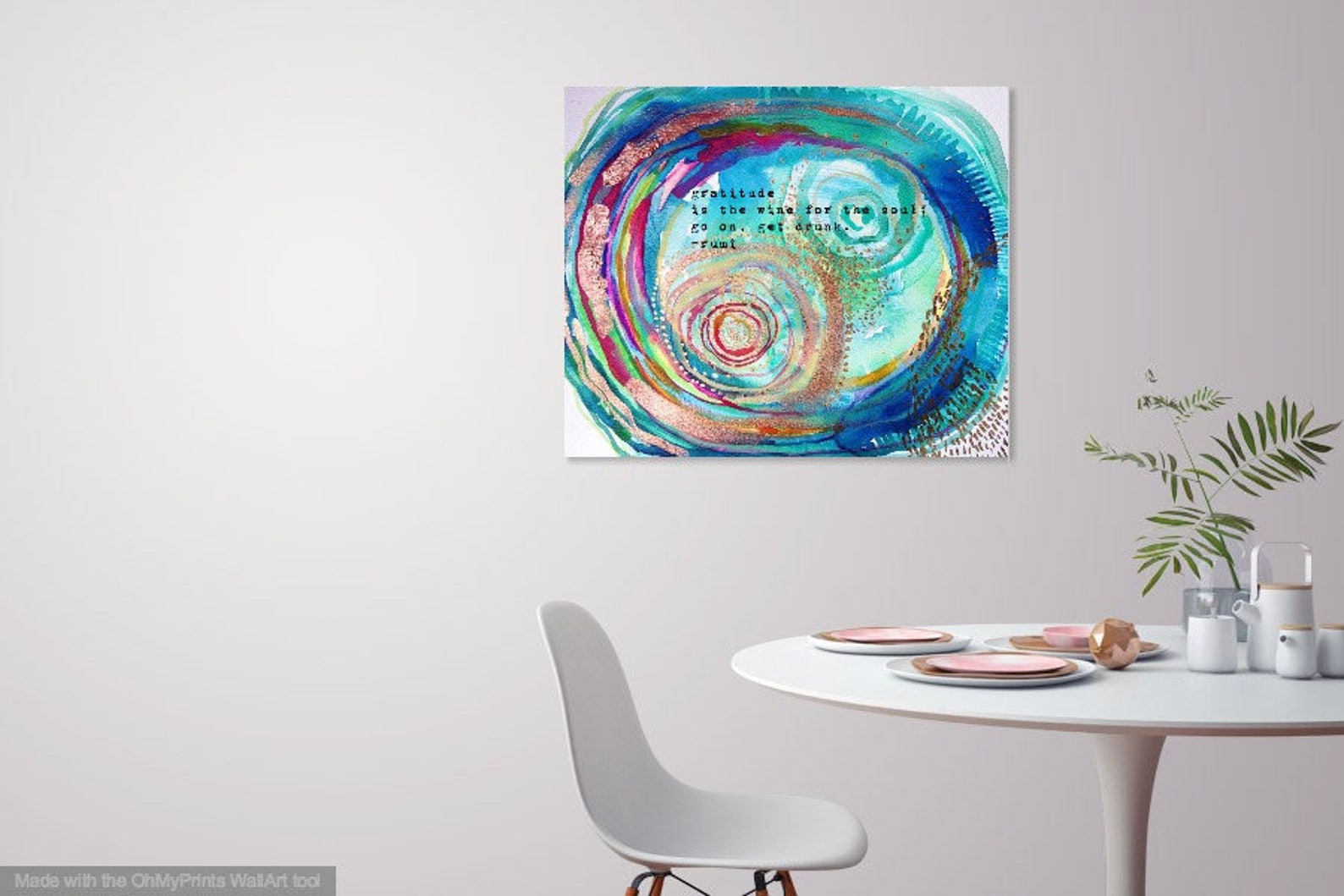 Rumi Print Rumi Art Rumi Quote Print Rumi Wall Art Yoga | Etsy