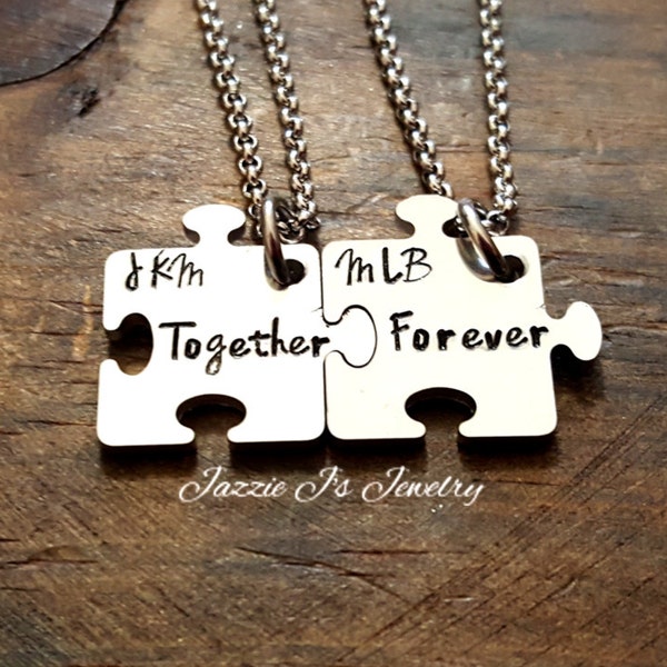 Puzzle Necklace Etsy