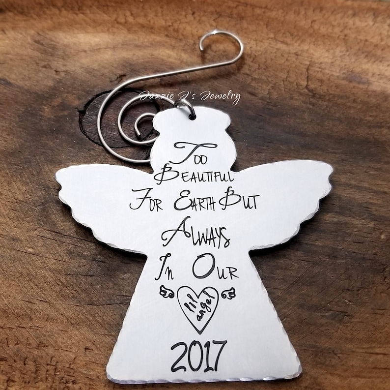 Angel Baby Christmas Keepsake Angel Christmas Ornament  Etsy