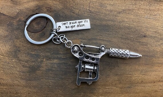 Tattoo Gun Keychain Tattoo Artist Keychain Tattoo Lover - Etsy Tattoo Gun Keychain Tattoo Artist Keychain Tattoo Lover - Etsy