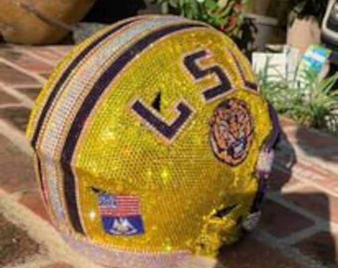 Featured listing image: LSU Swarovski Football Helmet