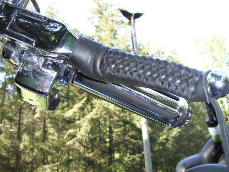 Leather Lever Covers Etsy