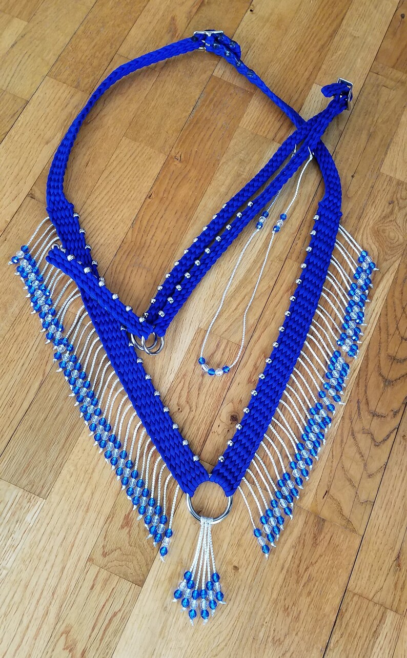 Hand Braided Arabian Style Show Halter Horse Tack BLACK Etsy