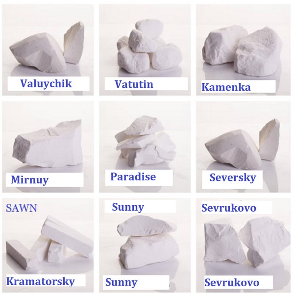 SET#3 Edible  chalk 2 LB =900 gr ( 100 gr*9) from Ukraine