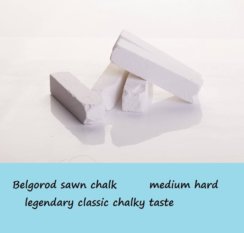 Belgorod sawn 1 LB edible Russian chalk eating addiction Etsy
