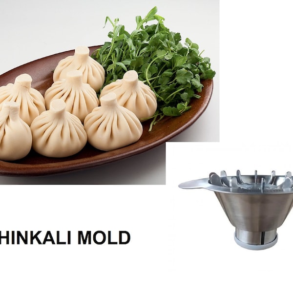 HINKALI KHINKALI Dumplings MOLD Automatic Maker Machine Press Stainless Steel