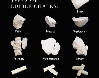 20 oz Set of 10 samples chalk , hair skin mask wrap peeleng soap making 100% pure
