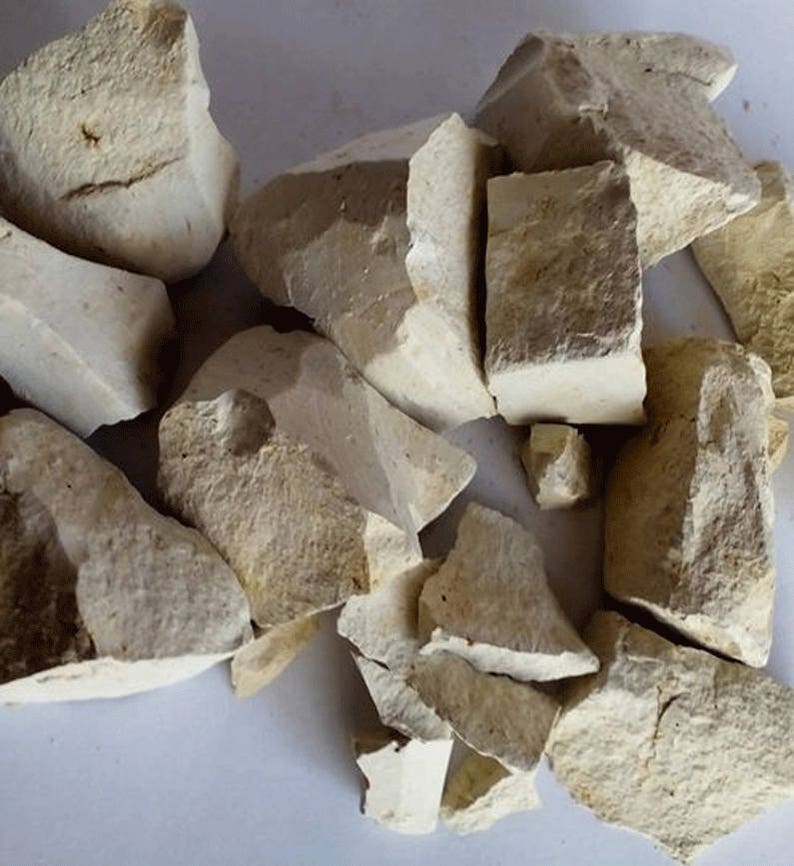 Yellow clay from 100 gram to 10 kg 100 pure natural any Etsy