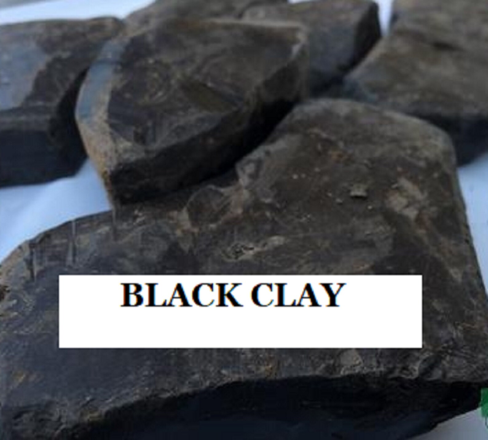 Black Clay Edible From 100 Gram to 10 Kg 100 Any Impurities Etsy