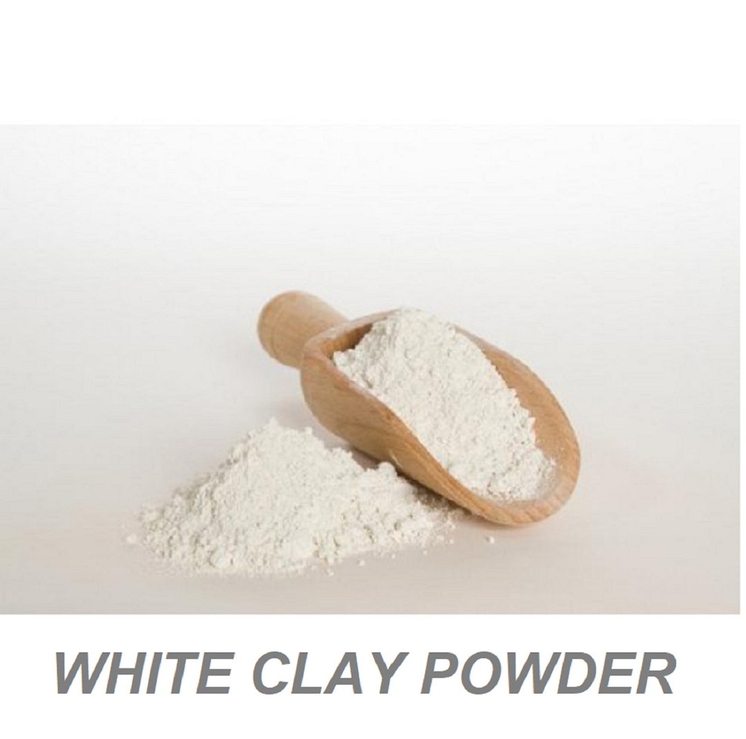 White Clay Powder From 200 Gram to 950 Gr 100 Pure Natural Etsy