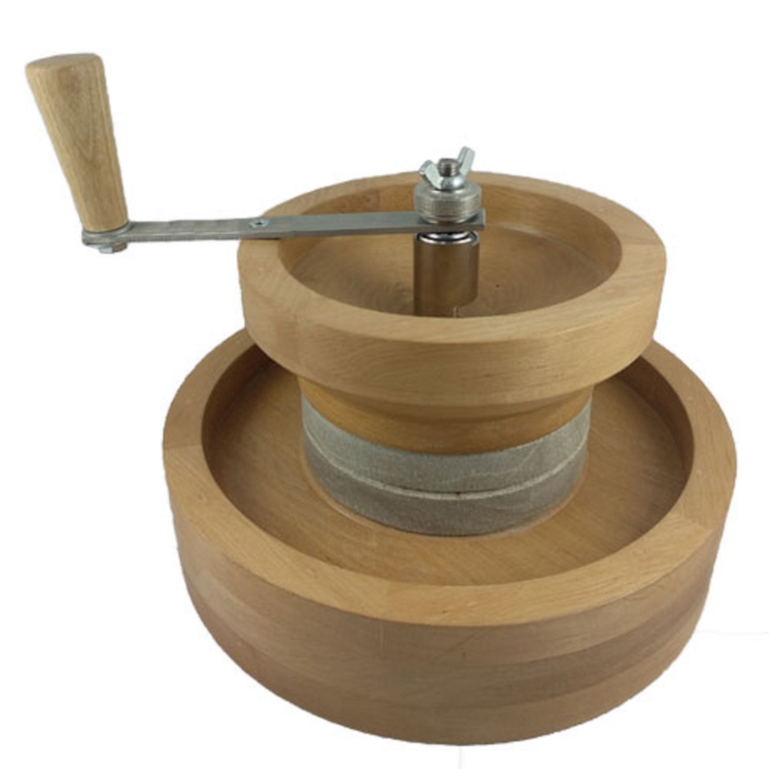 Manual Stone Grain Mill With Stone Grinder Healthy Foods Vegan Etsy