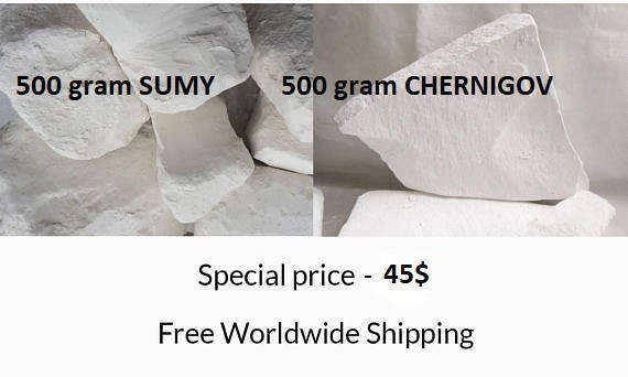 KRAM Edible Chalk Chunks (Lump) Natural for Eating (Food), 1 Lb (450 G)