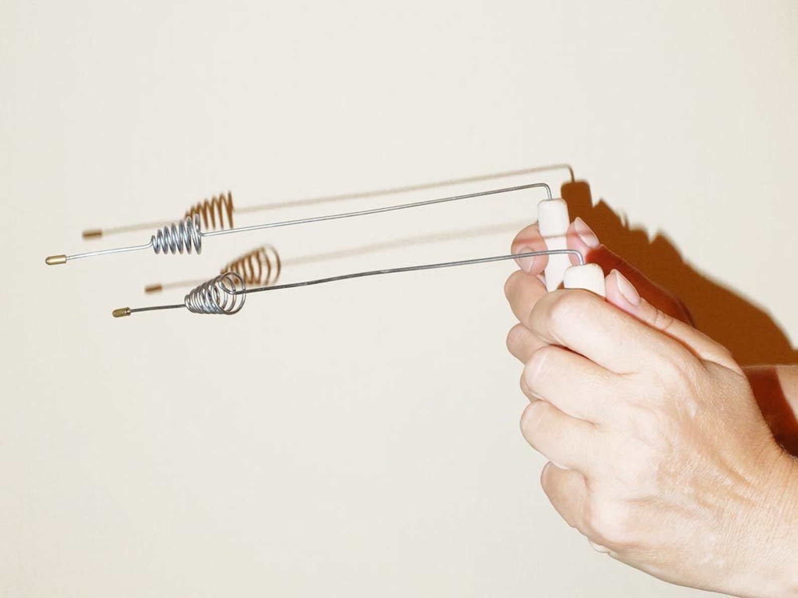 Lot of 2 Dowsing Divining Rods Spirit Hunting Wood Handles Etsy Australia