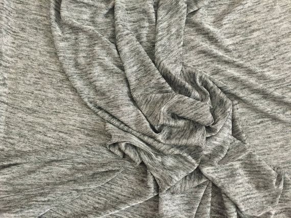 grey jersey knit fabric