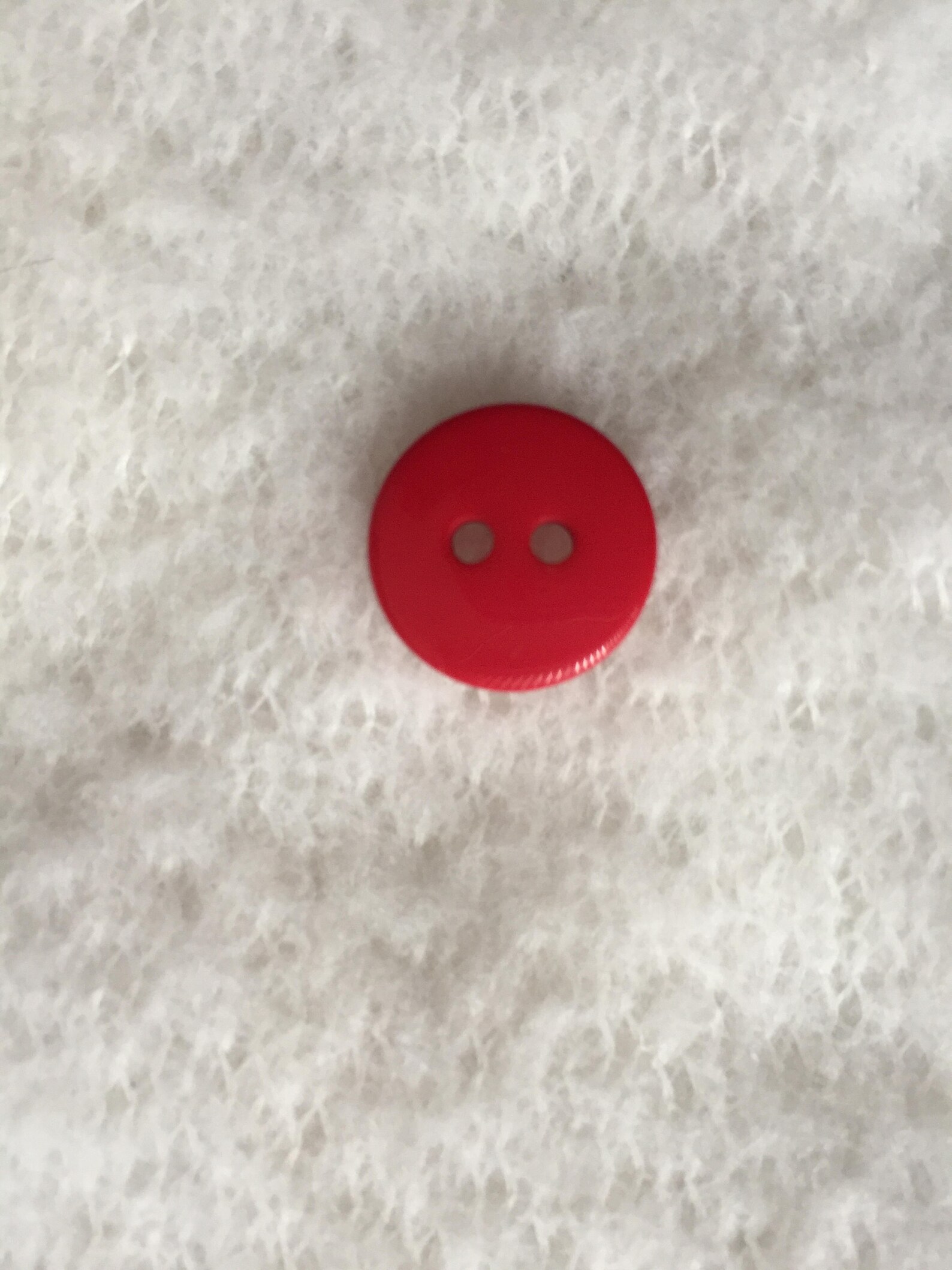 9/16 Red Buttons Plastic Sewing Buttons 10 Pieces Two Etsy