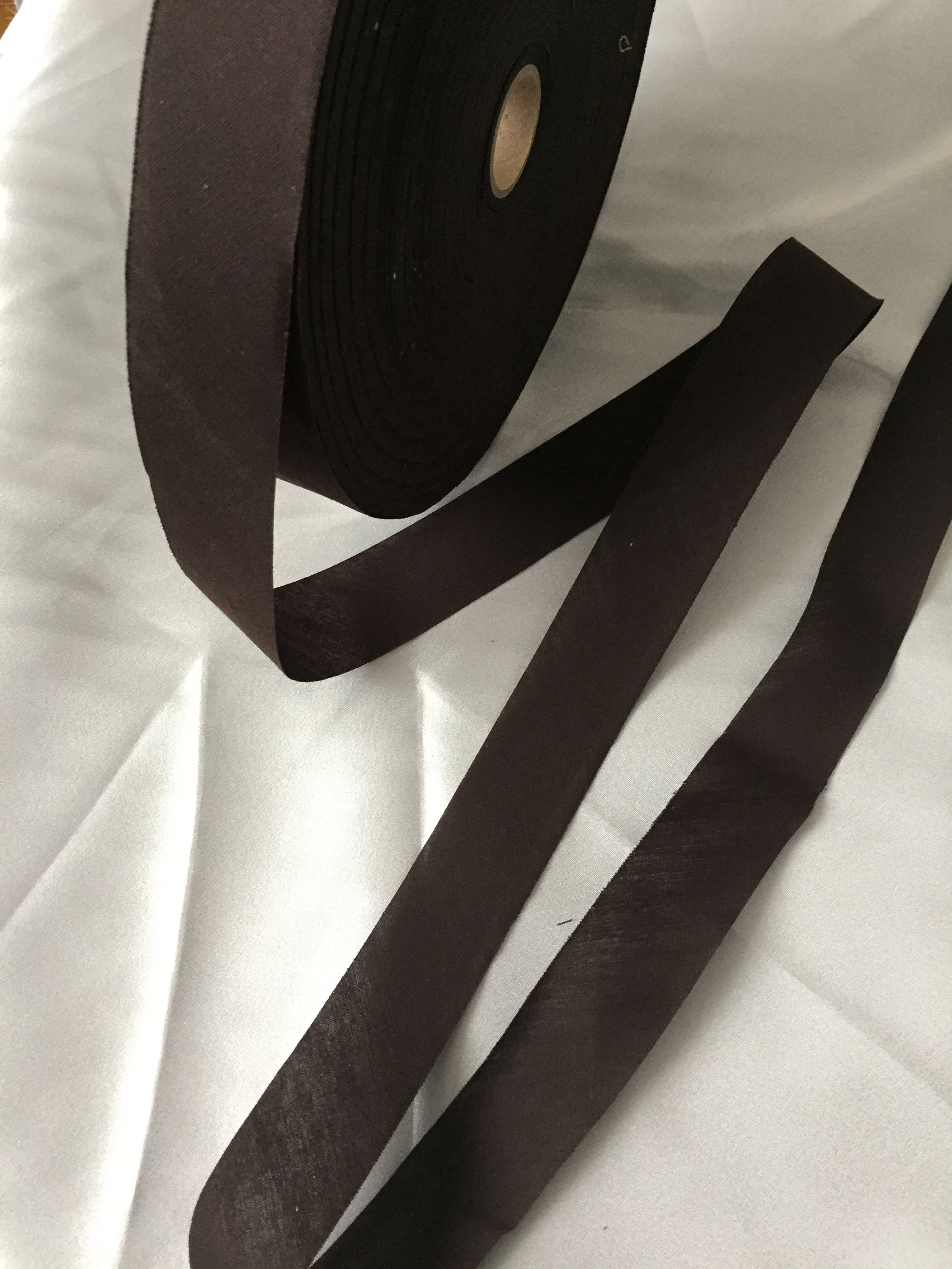 1 Chocolate Brown Bias Tape 5 yards Cotton Bias Binding Etsy