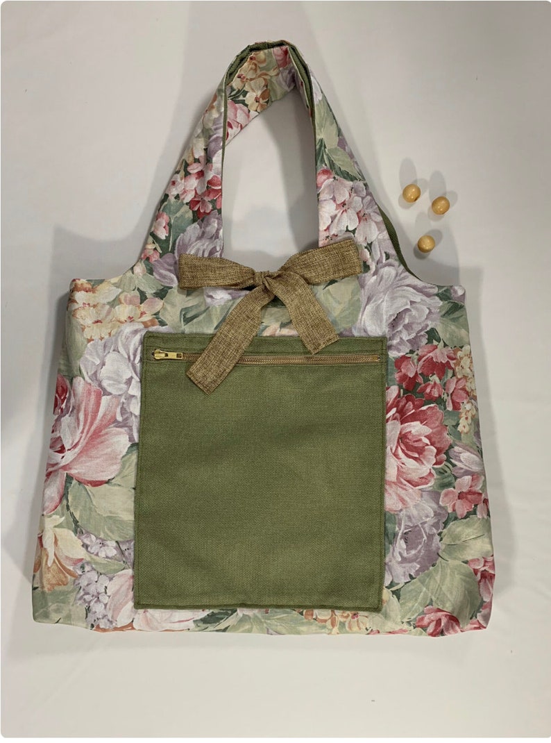 Tote Bag PDF Sewing Pattern Reversible Large Tote Purse Pdfpattern - Etsy