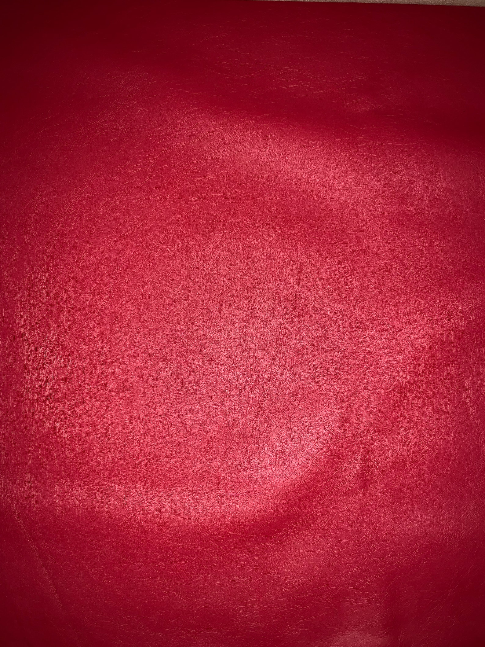 Dark Red Faux Leather Fabric by the Yard Leatherette Fabric Etsy