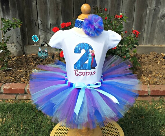 frozen 1st birthday outfit