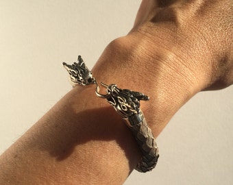 Dragon Python Bracelet, Available in Multi-Colors
