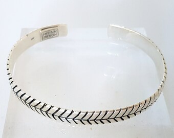 Silver bangle "Michelle"