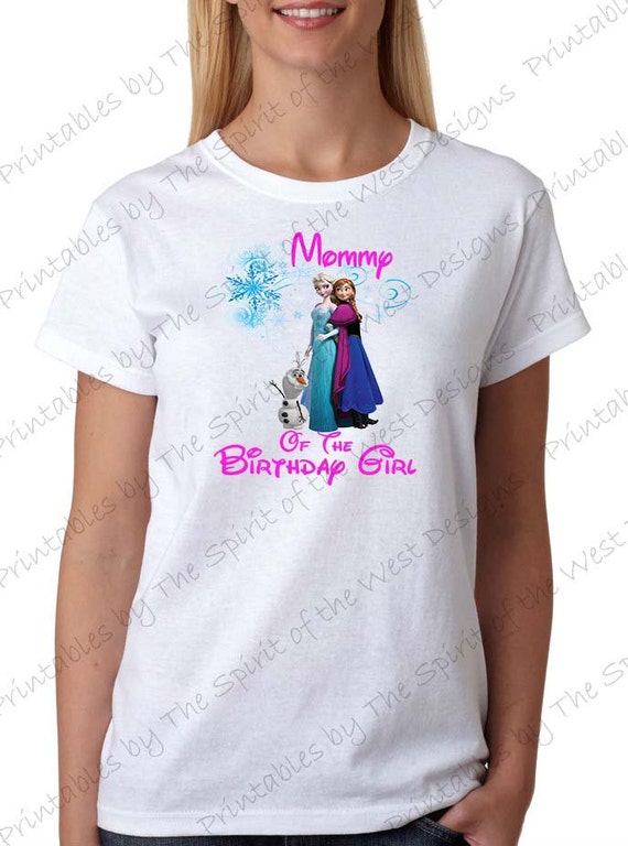 frozen birthday t shirt