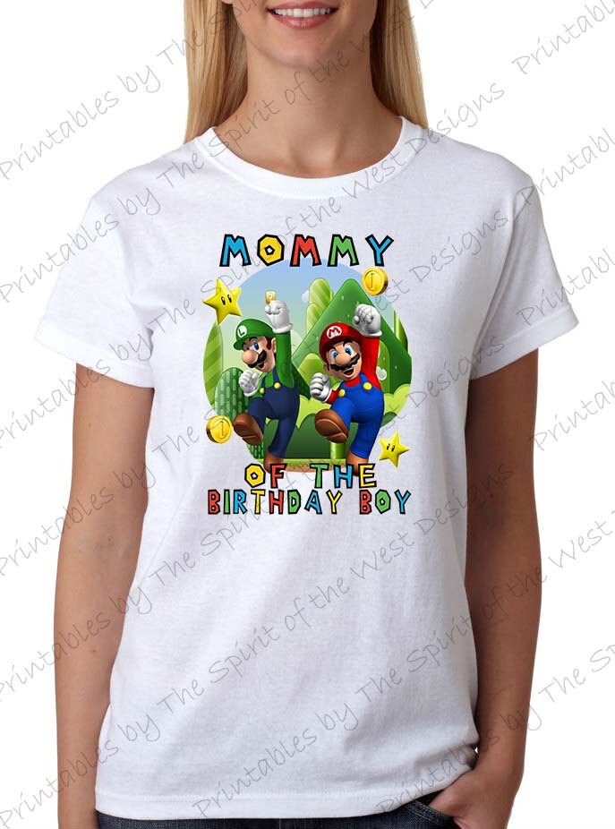 Birthday Boy Super Mario Brothers 