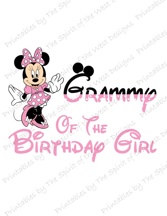 Grammy Of The Birthday Girl Grammy Of The Birthday Girl