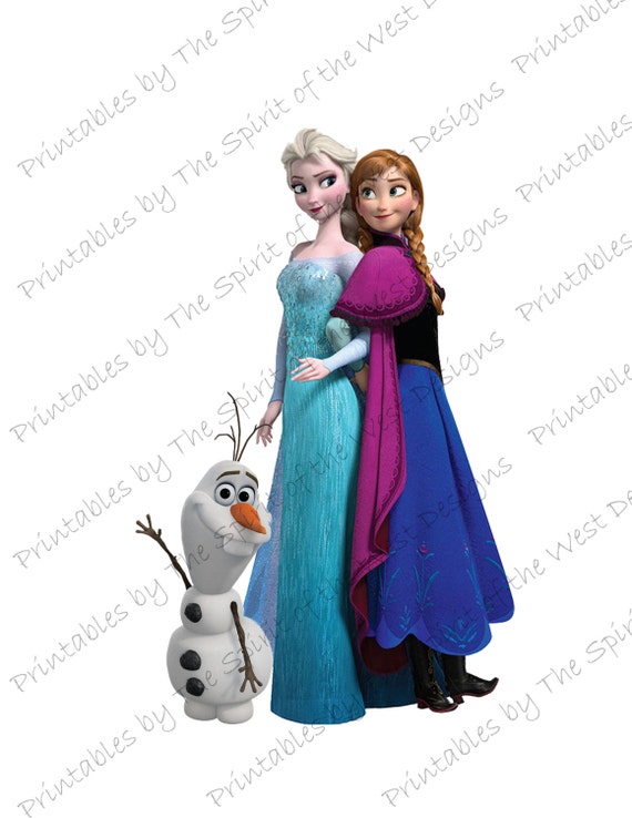 Bambino dimensioni Disney Frozen Anna ed Elsa con Olaf sagoma di