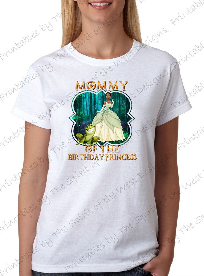 Mommy of the Birthday Princess Tiana 