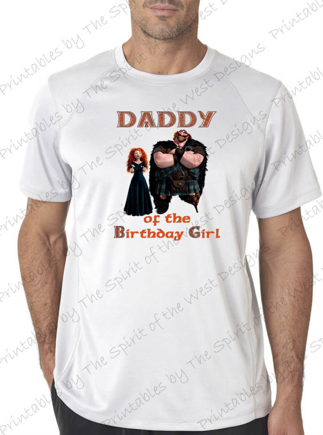 Fergus Mandar A Hacer Camisetas Papá De La Cumpleañera IMAGEN Uso